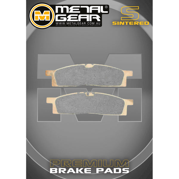 MetalGear Brake Pads: Single Set in Sintered Compound