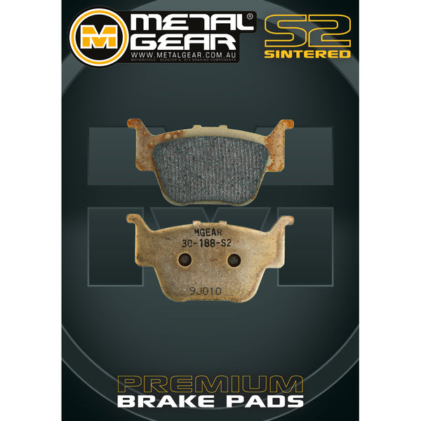 MetalGear Brake Pads: Single Set in Sintered S2 Compound