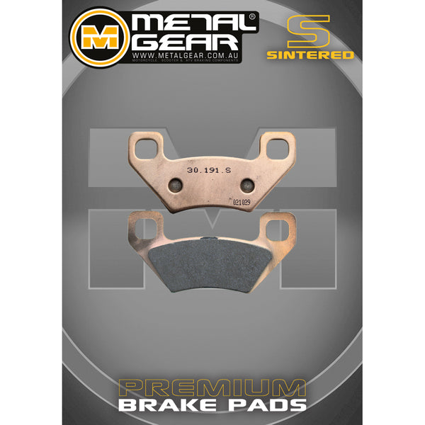 MetalGear Brake Pads: Single Set in Sintered Compound