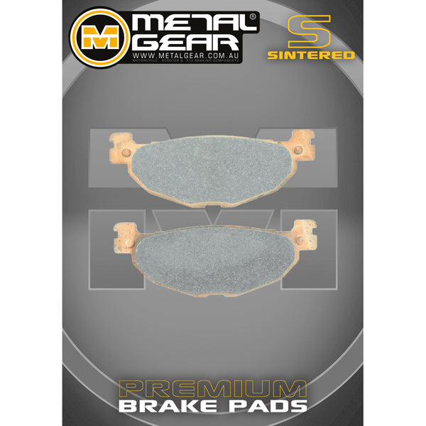MetalGear Brake Pads: Single Set in Sintered Compound