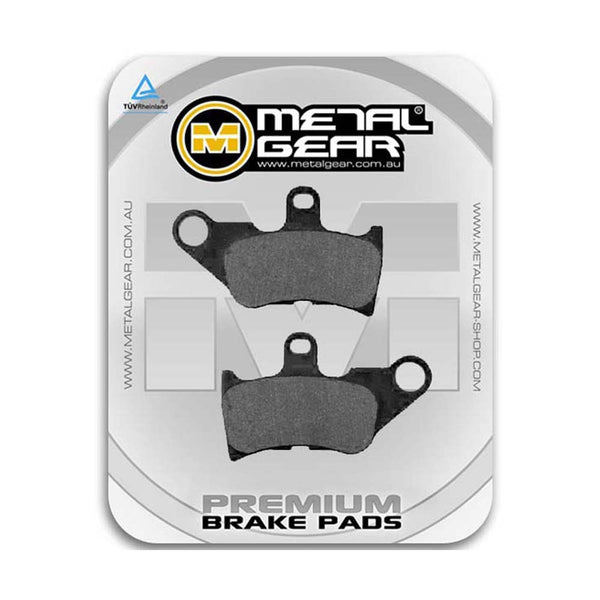 MetalGear Brake Pads: Single Set in Organic Compound