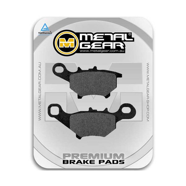 MetalGear Brake Pads: Single Set in Organic Compound