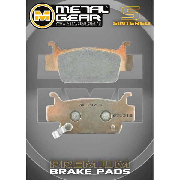 MetalGear Brake Pads: Single Set in Sintered Compound
