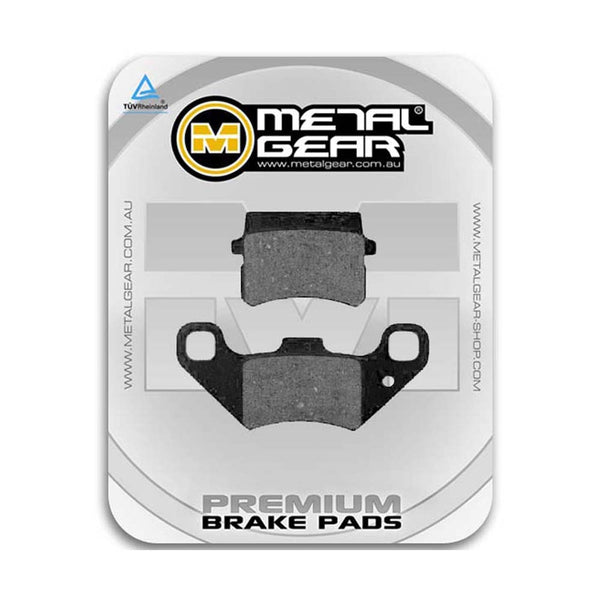 MetalGear Brake Pads: Single Set in Organic Compound