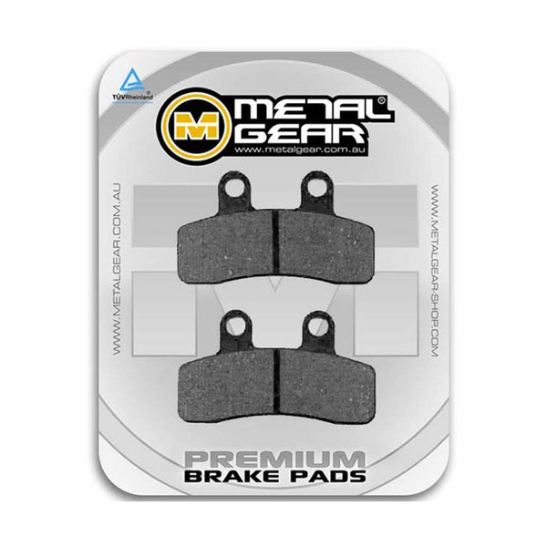 MetalGear Brake Pads: Single Set in Organic Compound