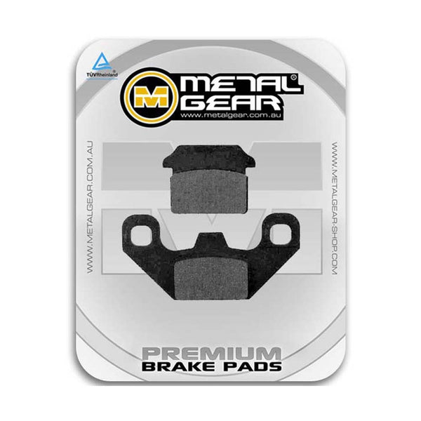 MetalGear Brake Pads: Single Set in Organic Compound