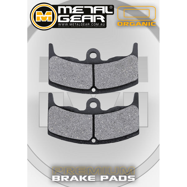 MetalGear Brake Pads: Single Set in Organic Compound