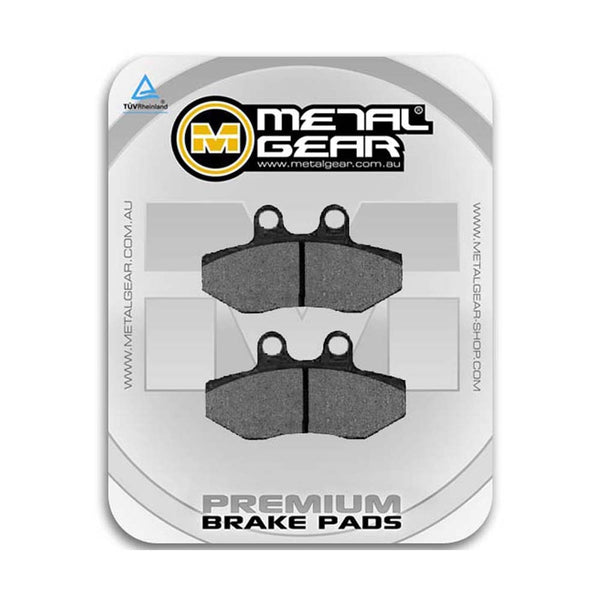 MetalGear Brake Pads: Single Set in Organic Compound