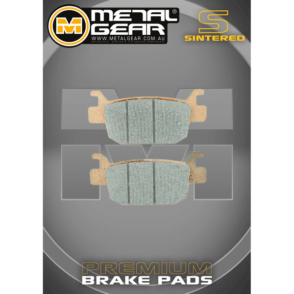 MetalGear Brake Pads: Single Set in Sintered Compound
