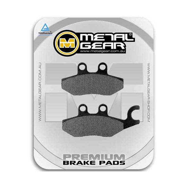 MetalGear Brake Pads: Single Set in Organic Compound