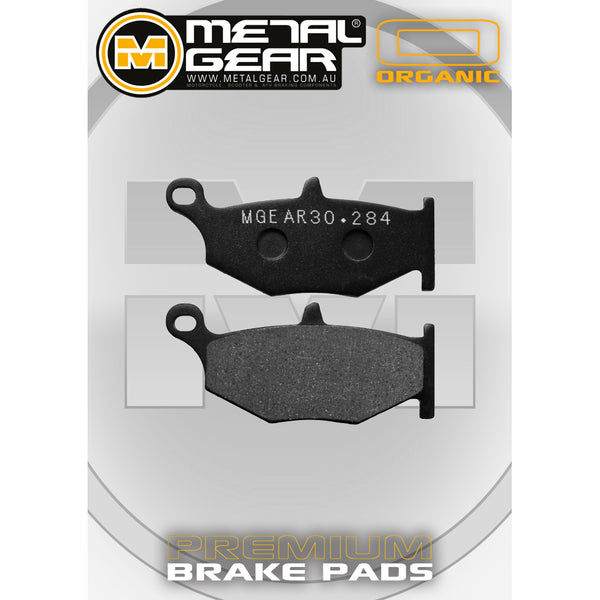 MetalGear Brake Pads: Single Set in Organic Compound