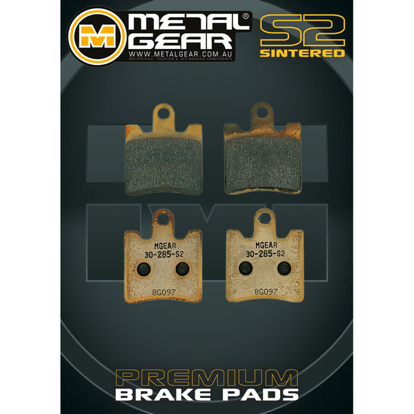 MetalGear Brake Pads: Single Set in Sintered S2 Compound