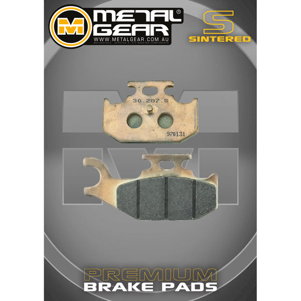 MetalGear Brake Pads: Single Set in Sintered Compound