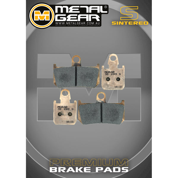 MetalGear Brake Pads: Single Set in Sintered Compound
