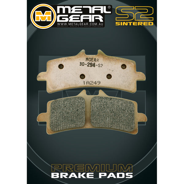 MetalGear Brake Pads: Single Set for M50 Brembo Style Monoblock Caliper
