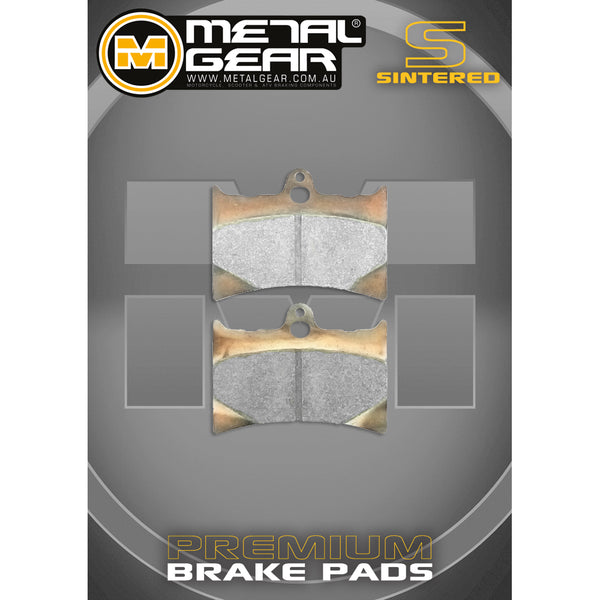 MetalGear Brake Pads: Single Set in Sintered Compound