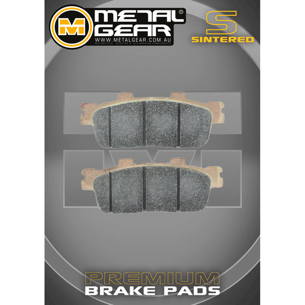MetalGear Brake Pads: Single Set in Sintered Compound