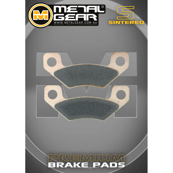 MetalGear Brake Pads: Single Set in Sintered Compound