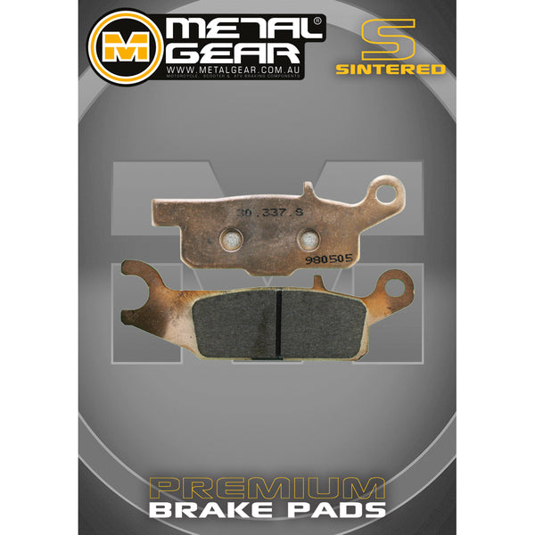 MetalGear Brake Pads: Single Set in Sintered Compound