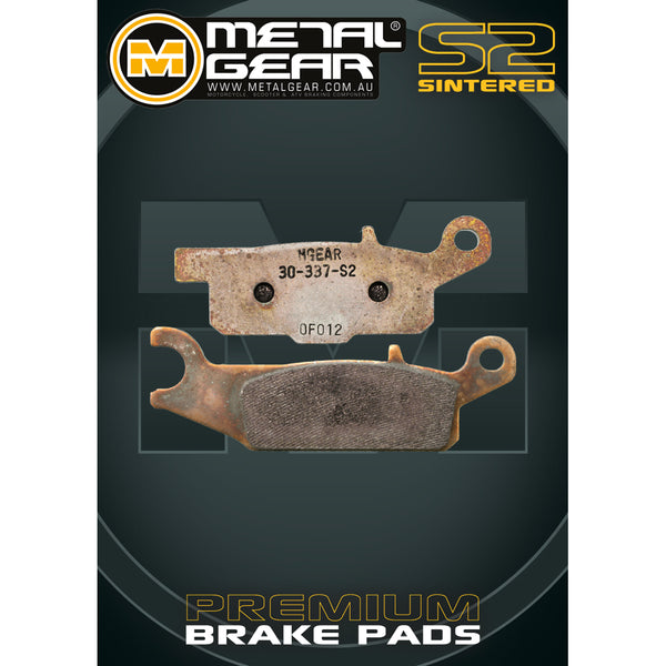 MetalGear Brake Pads: Single Set in Sintered S2 Compound