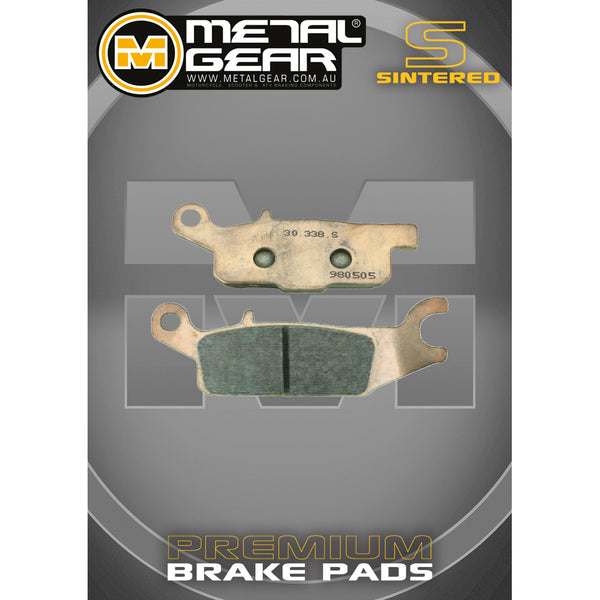 MetalGear Brake Pads: Single Set in Sintered Compound