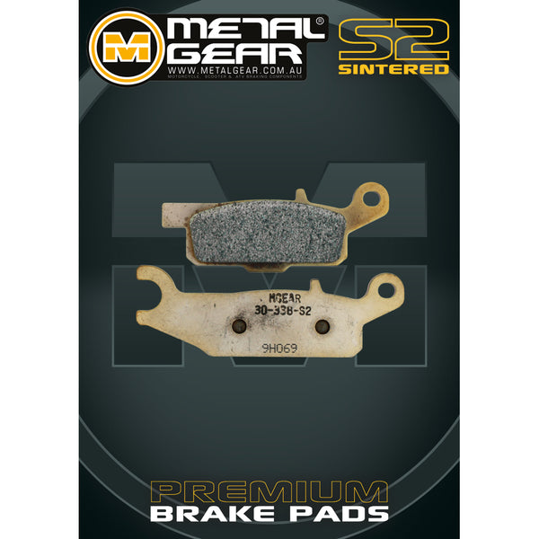MetalGear Brake Pads: Single Set in Sintered S2 Compound