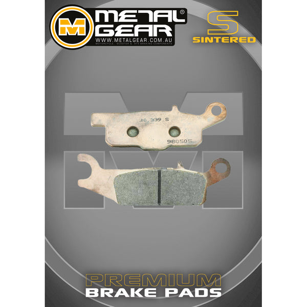MetalGear Brake Pads: Single Set in Sintered Compound