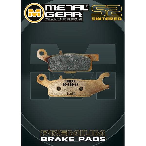 MetalGear Brake Pads: Single Set in Sintered S2 Compound