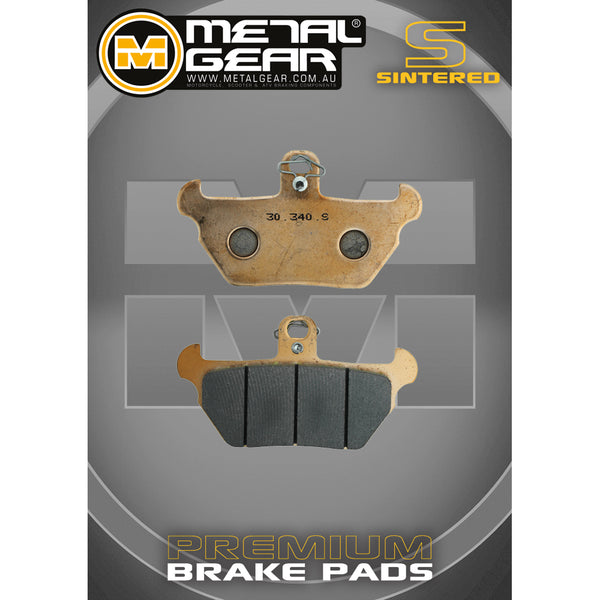 MetalGear Brake Pads: Single Set in Sintered Compound