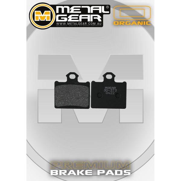 MetalGear Brake Pads: Single Set in Organic Compound