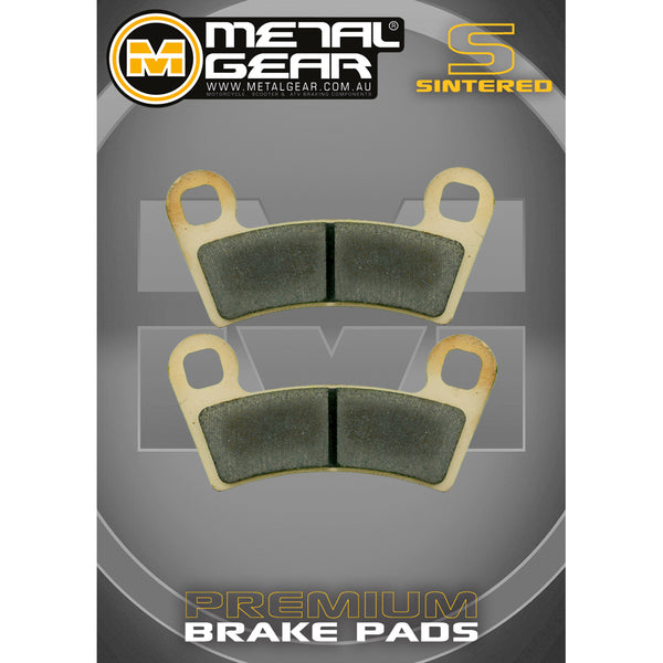 MetalGear Brake Pads: Single Set in Sintered Compound