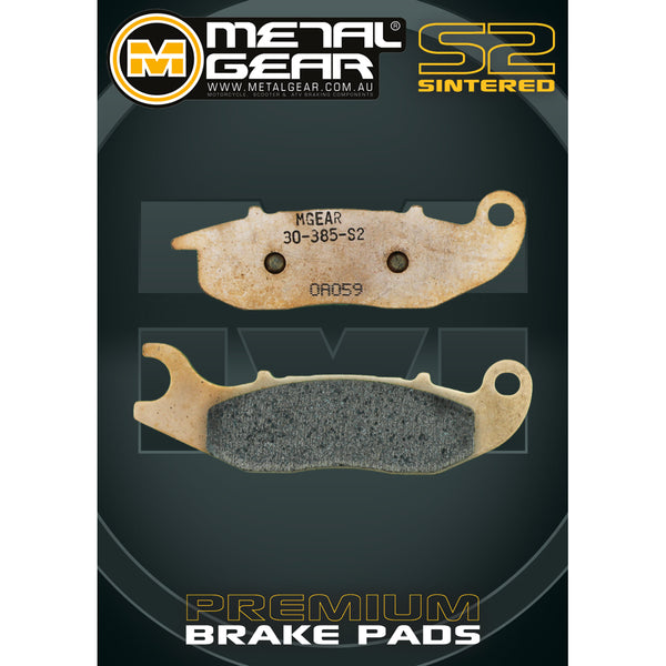 MetalGear Brake Pads: Single Set in Sintered Compound