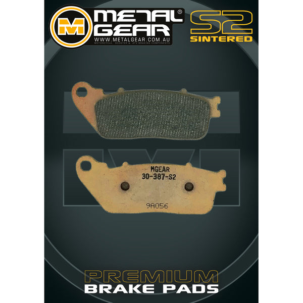 MetalGear Brake Pads: Single Set in Sintered S2 Compound