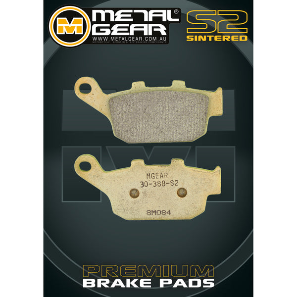 MetalGear Brake Pads: Single Set in Sintered S2 Compound