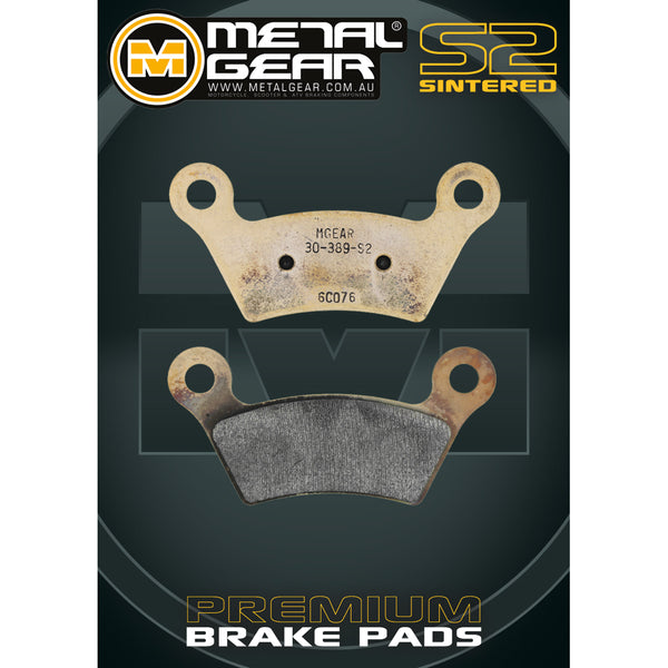 MetalGear Brake Pads: Single Set in Sintered S2 Compound