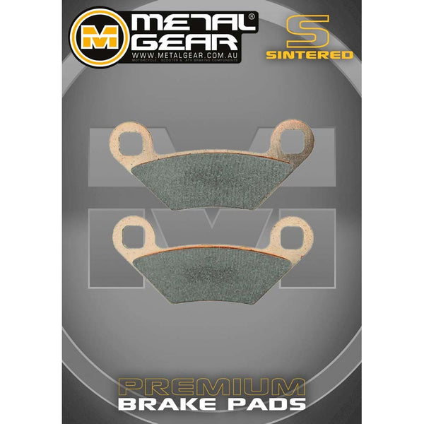 MetalGear Brake Pads: Single Set in Sintered Compound