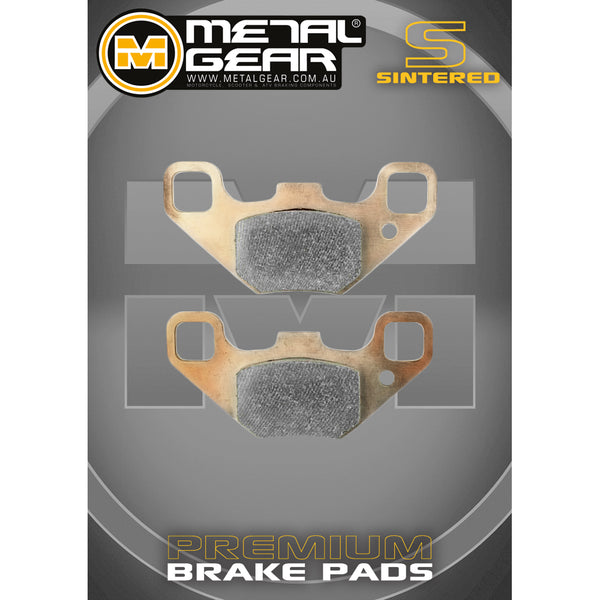 MetalGear Brake Pads: Single Set in Sintered Compound