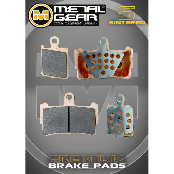 MetalGear Brake Pads: Single Set in Sintered Compound