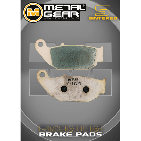 MetalGear Brake Pads: Single Set in Sintered Compound