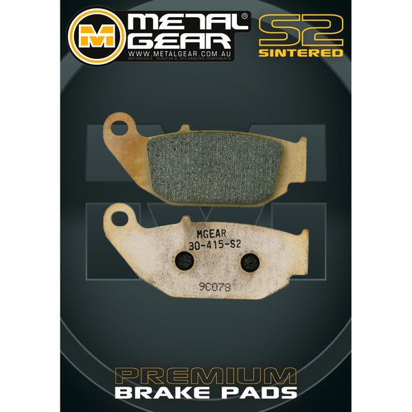 MetalGear Brake Pads: Single Set in Sintered S2 Compound