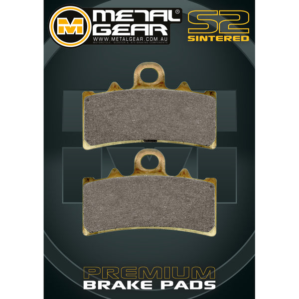 MetalGear Brake Pads: Single Set in Sintered S2 Compound