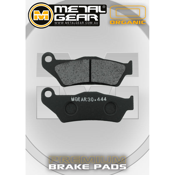 MetalGear Brake Pads: Single Set in Organic Compound