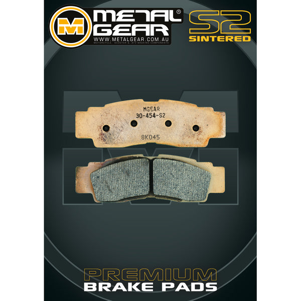 MetalGear Brake Pads: Single Set in Sintered S2 Compound
