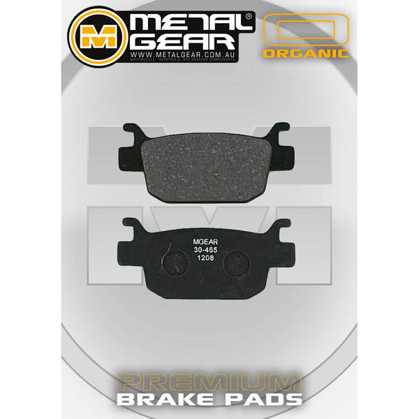 MetalGear Brake Pads: Single Set in Organic Compound