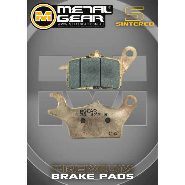MetalGear Brake Pads: Single Set in Sintered Compound