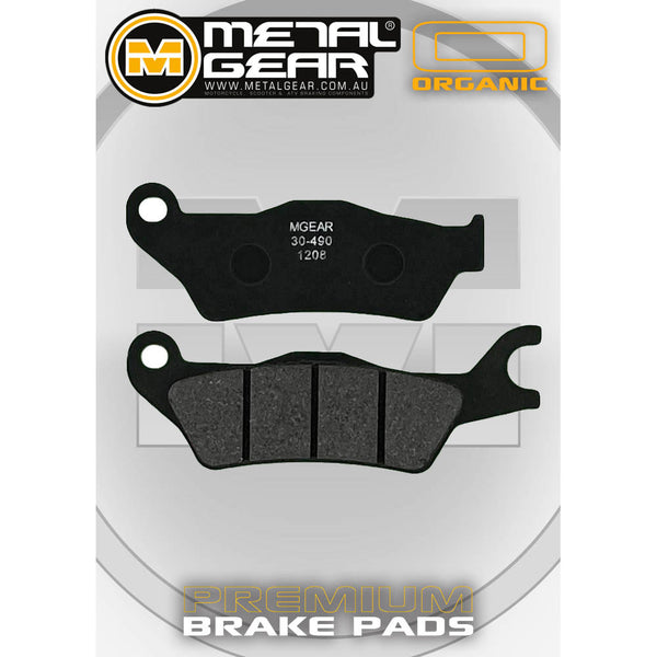 MetalGear Brake Pads: Single Set in Organic Compound