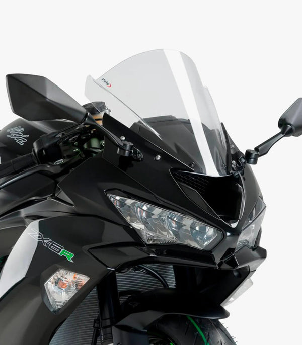 Puig Z-Racing Screen To Suit Kawasaki ZX-6R / ZX-10R - Clear
