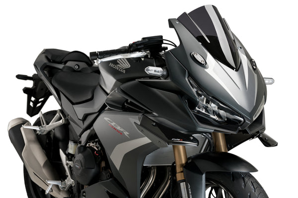 Puig DOWNFORCE SPOILERS FOR HONDA CBR500R 19' C/BLACK