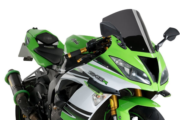Puig R-Racing Screen For Kawasaki ZX-6R/636 (2013 - 2017) - Dark Smoke