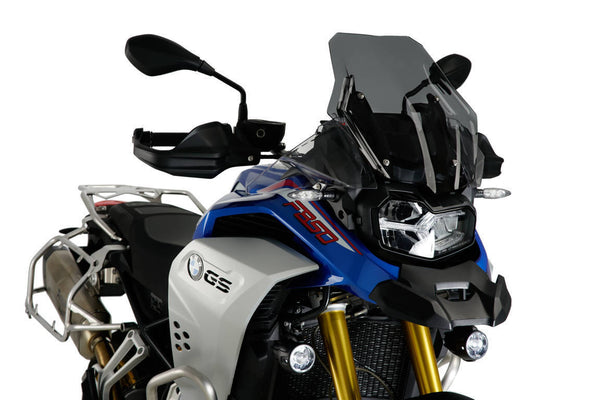 Puig Touring Screen for BMW F750GS 2018-Onwards (Dark Smoke)